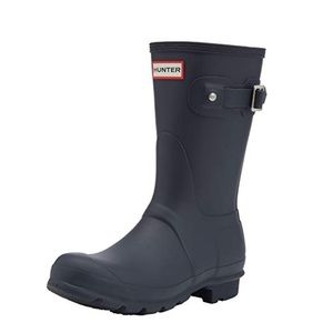 Navy Hunter boots
